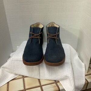 UGG Blue and Brown Chukka Boots with Suede Upper